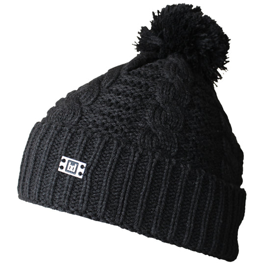 Beanie Black Fluffy