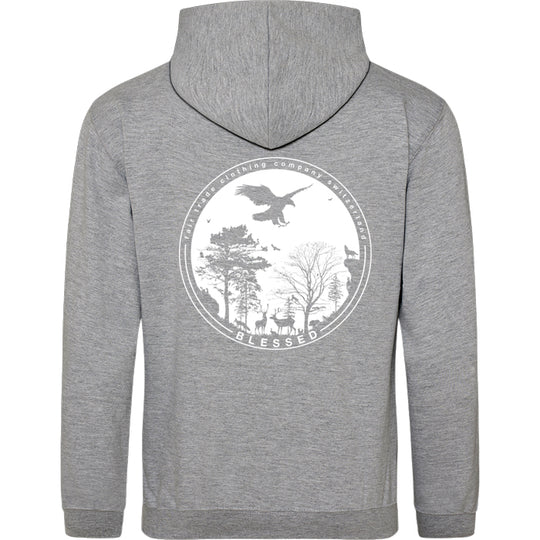 Eagle Zip-Hoody Grey