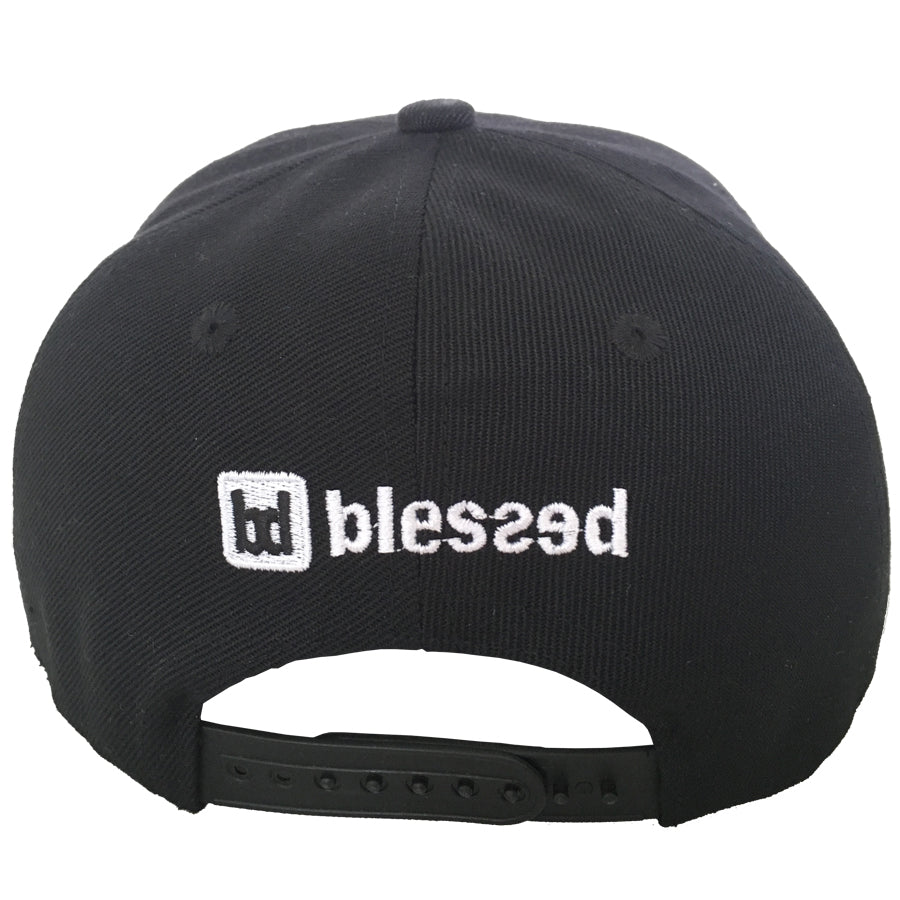 Classic Snapback Cap Black