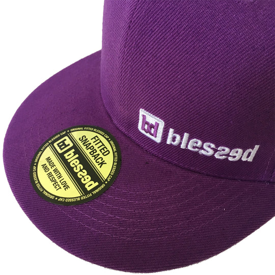 Classic Snapback Cap Purple