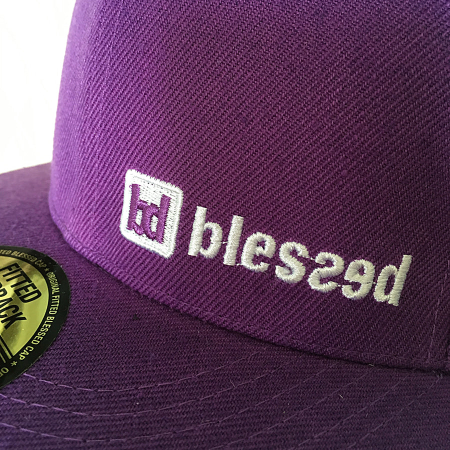 Classic Snapback Cap Purple