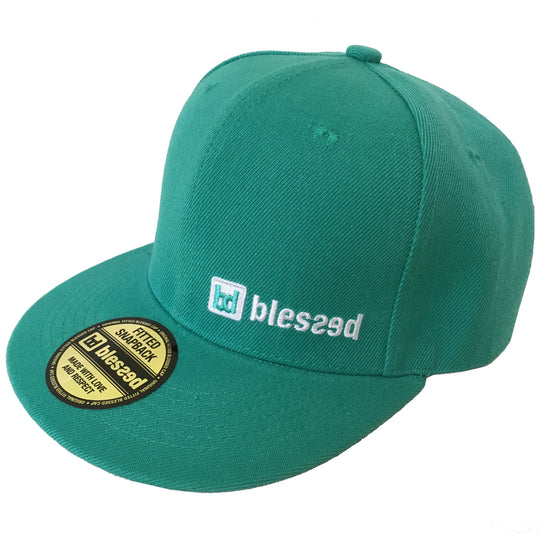 Classic Snapback Cap Turquoise