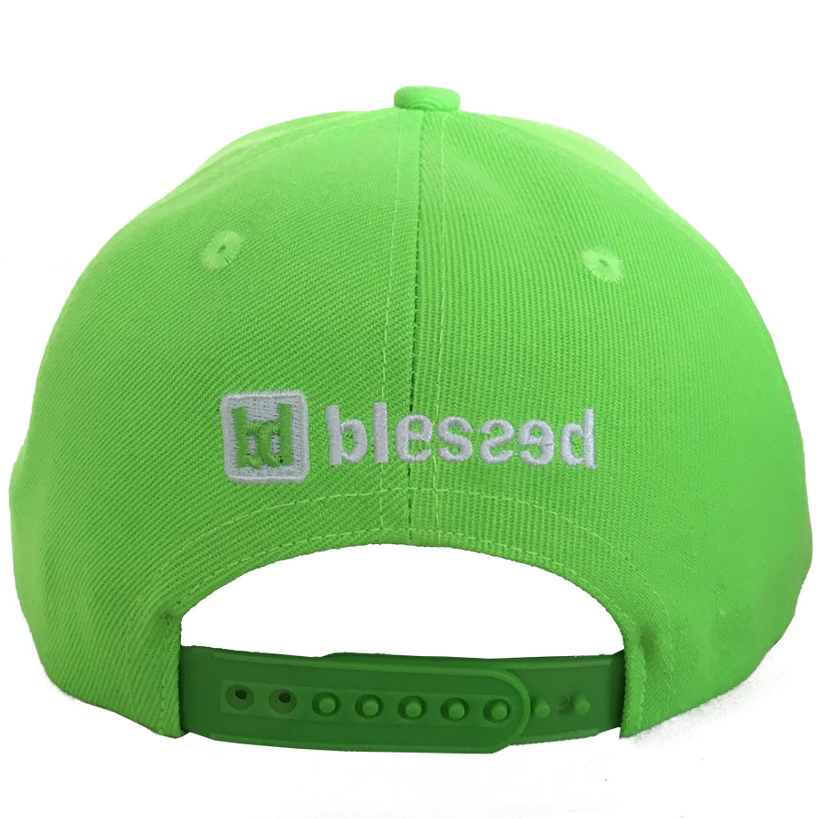 Team Snapback Cap Lime