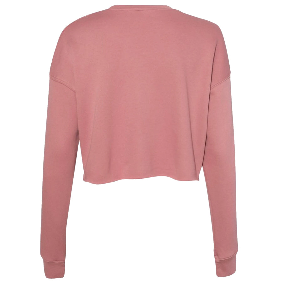 Women's Cropped Fleece Mauve