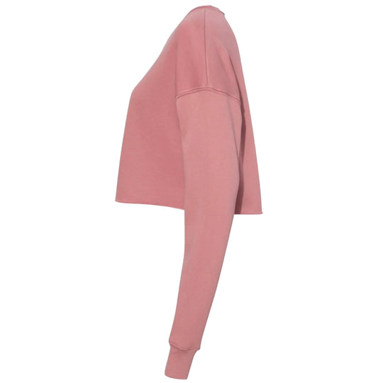 Women's Cropped Fleece Mauve