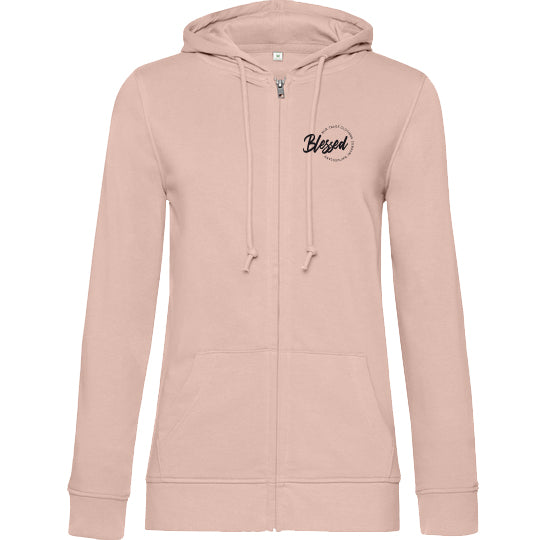 Women Zip-Hoody Rose