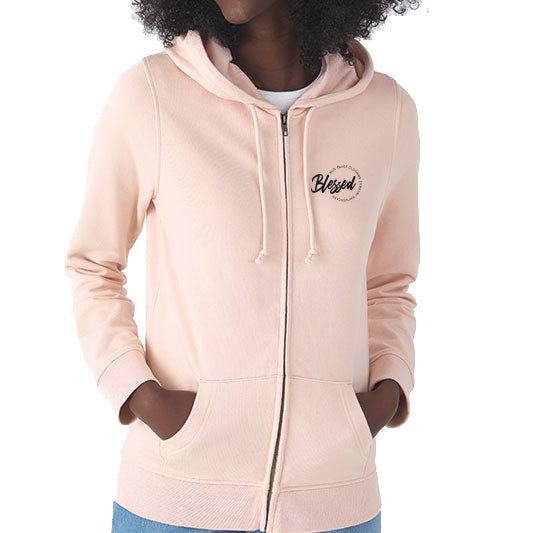 Women Zip-Hoody Rose