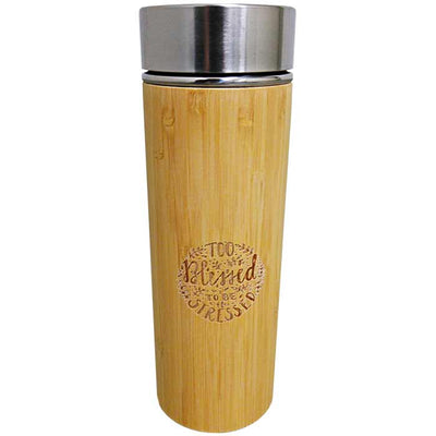 Bamboo Thermos Bottle 300ml